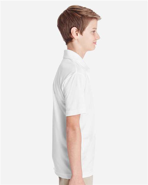 Team 365 Youth Zone Performance Polo - TT51Y White