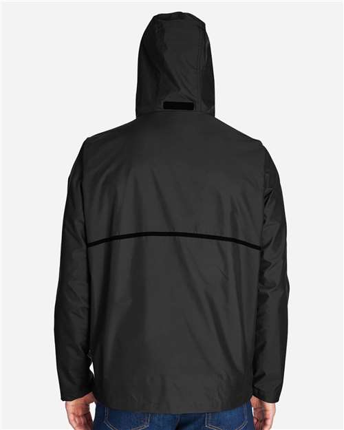 Team 365 Unisex Conquest Jacket with Mesh Lining - TT70 Black