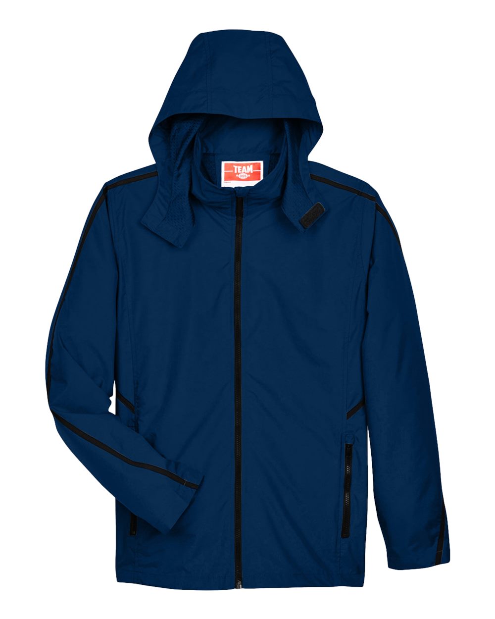 Team 365 Unisex Conquest Jacket with Mesh Lining - TT70 Sport Dark Navy