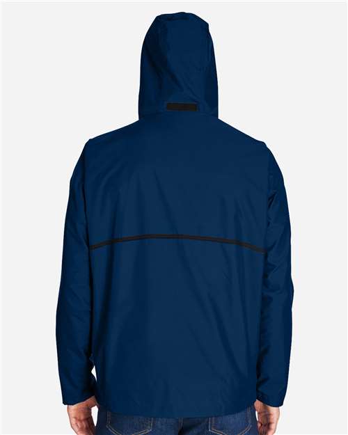 Team 365 Unisex Conquest Jacket with Mesh Lining - TT70 Sport Dark Navy