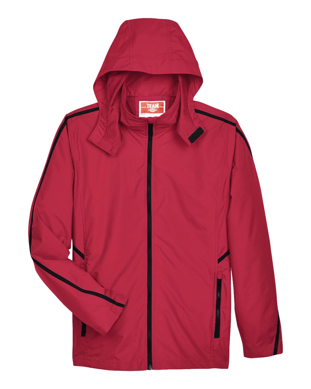 Team 365 Unisex Conquest Jacket with Mesh Lining - TT70 Sport Red