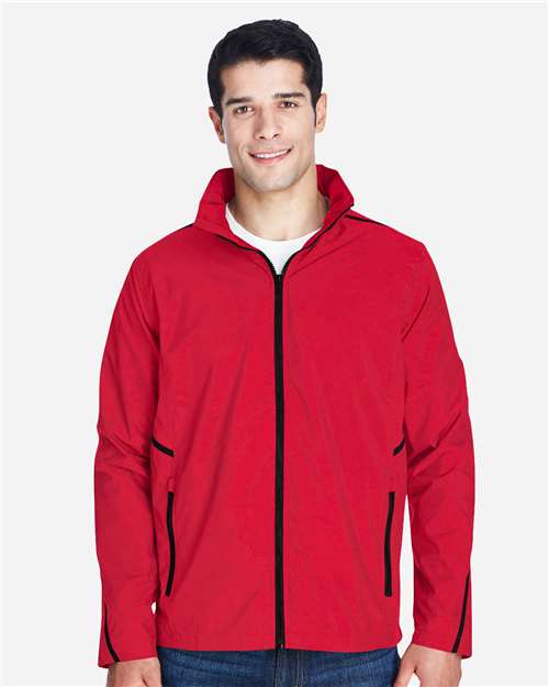 Team 365 Unisex Conquest Jacket with Mesh Lining - TT70 Sport Red