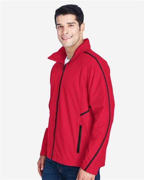 Team 365 Unisex Conquest Jacket with Mesh Lining - TT70 Sport Red