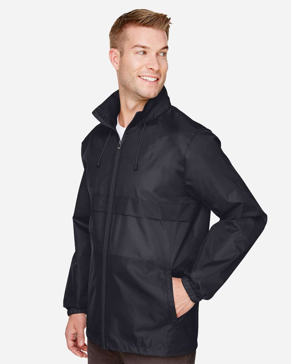 Team 365 Unisex Zone Protect Lightweight Jacket - TT73 Black