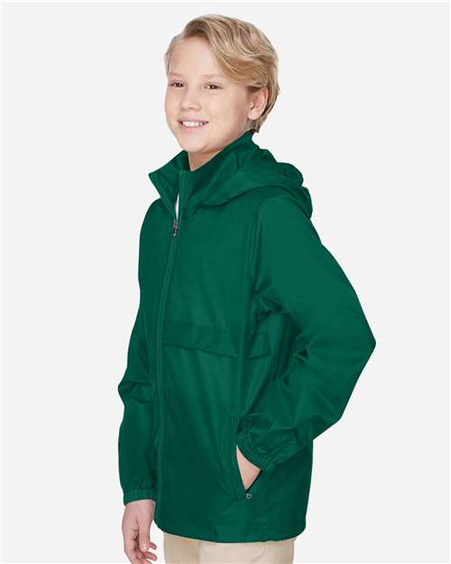 Team 365 Youth Zone Protect Lightweight Jacket - TT73Y Sport Forest