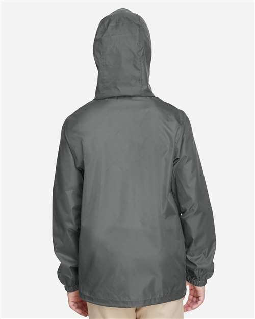 Team 365 Youth Zone Protect Lightweight Jacket - TT73Y Sport Graphite