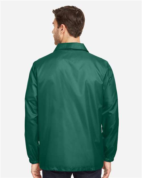 Team 365 Unisex Zone Protect Coaches Jacket - TT75 Sport Forest