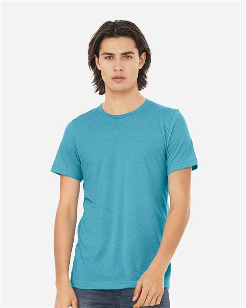 BELLA + CANVAS Triblend Tee - 3413 Aqua Triblend