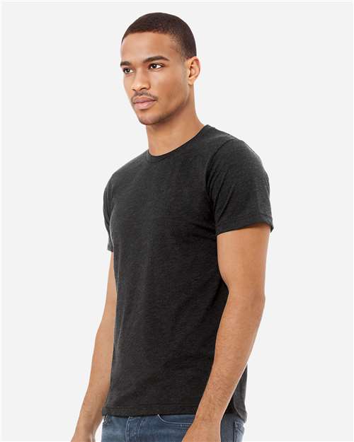 BELLA + CANVAS Triblend Tee - 3413 Charcoal Black Triblend