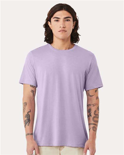 BELLA + CANVAS Triblend Tee - 3413 Dark Lavender Triblend