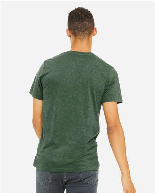 BELLA + CANVAS Triblend Tee - 3413 Grass Green Triblend