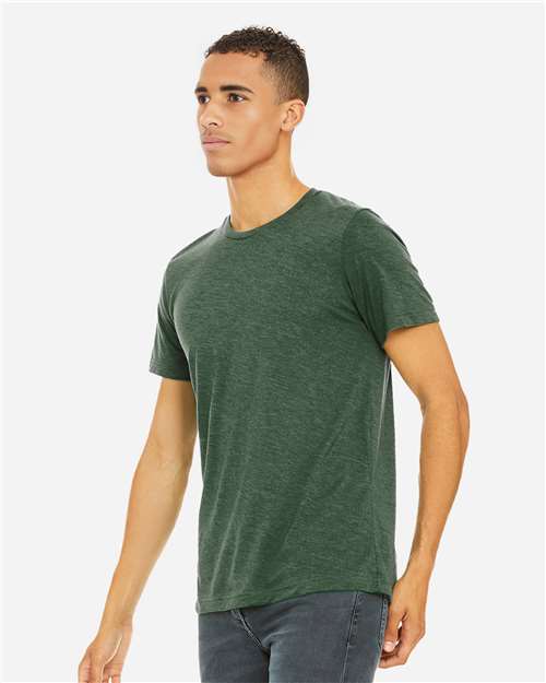 BELLA + CANVAS Triblend Tee - 3413 Grass Green Triblend
