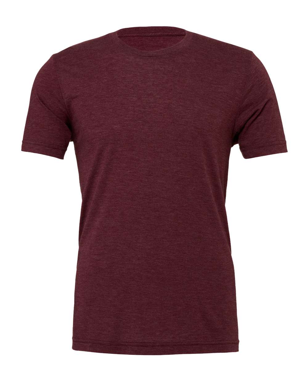BELLA + CANVAS Triblend Tee - 3413 Maroon Triblend