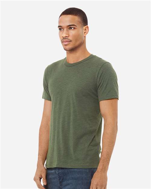 BELLA + CANVAS Triblend Tee - 3413 Military Green Triblend