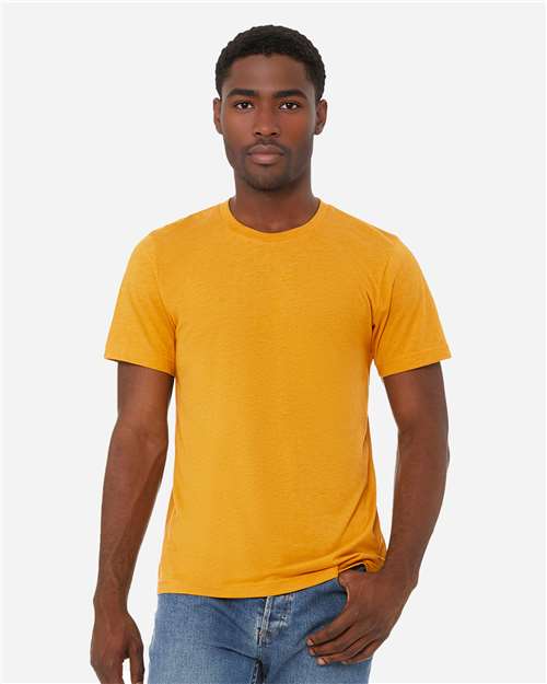 BELLA + CANVAS Triblend Tee - 3413 Mustard Triblend