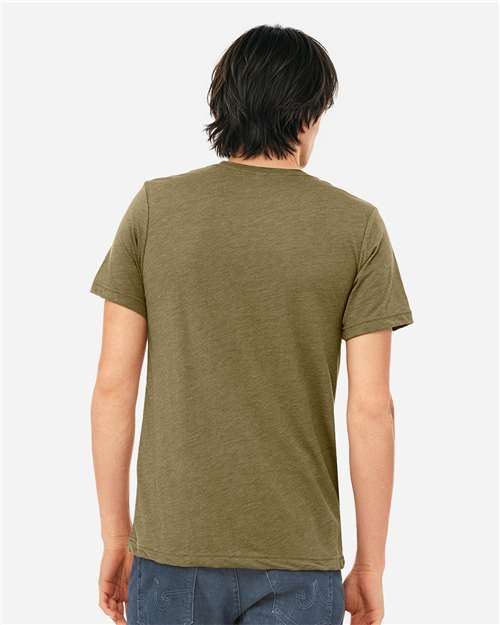 BELLA + CANVAS Triblend Tee - 3413 Olive Triblend