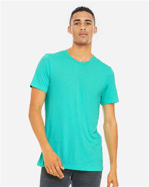 BELLA + CANVAS Triblend Tee - 3413 Sea Green Triblend