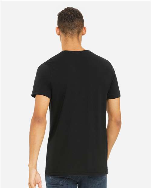 BELLA + CANVAS Triblend Tee - 3413 Solid Black Triblend