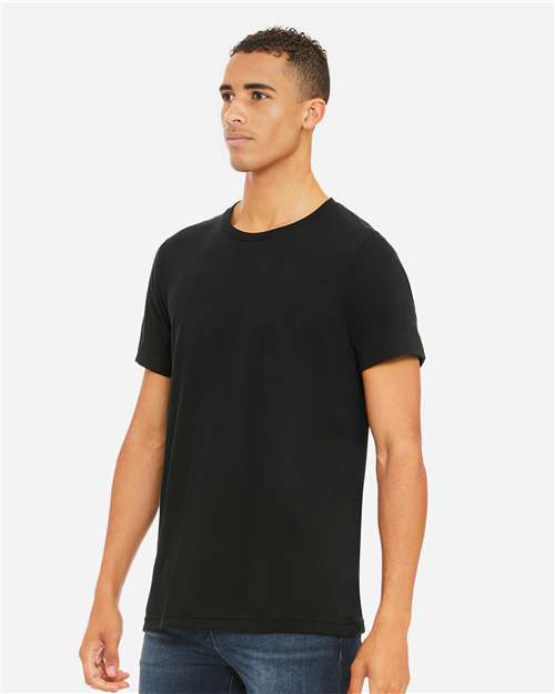 BELLA + CANVAS Triblend Tee - 3413 Solid Black Triblend