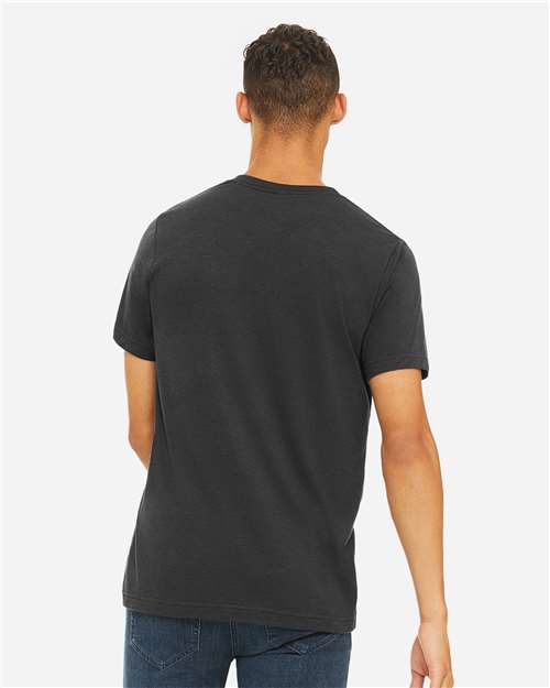 BELLA + CANVAS Triblend Tee - 3413 Solid Dark Grey Triblend