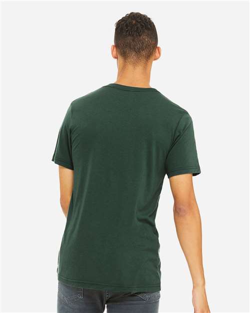 BELLA + CANVAS Triblend Tee - 3413 Solid Forest Triblend