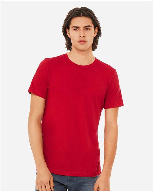 BELLA + CANVAS Triblend Tee - 3413 Solid Red Triblend