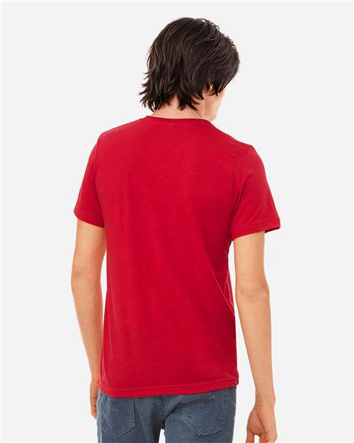 BELLA + CANVAS Triblend Tee - 3413 Solid Red Triblend