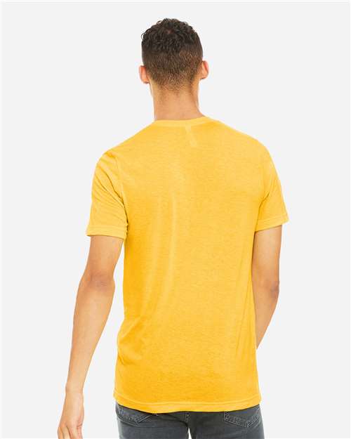 BELLA + CANVAS Triblend Tee - 3413 Yellow Gold Triblend