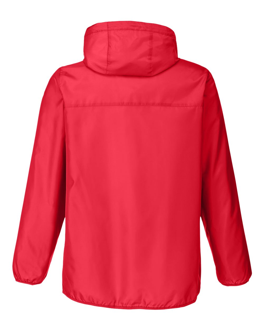 Team 365 Unisex Zone Protect Packable Anorak Jacket - TT77 Sport Red