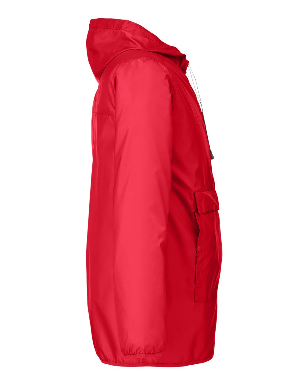 Team 365 Unisex Zone Protect Packable Anorak Jacket - TT77 Sport Red