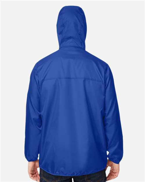 Team 365 Unisex Zone Protect Packable Anorak Jacket - TT77 Sport Royal