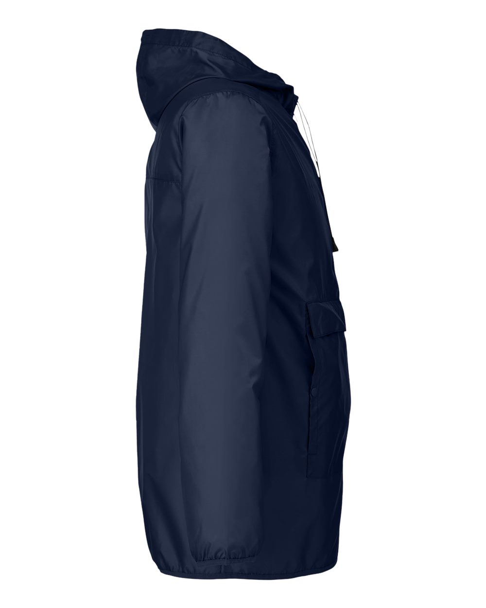 Team 365 Unisex Zone Protect Packable Anorak Jacket - TT77 Sport Dark Navy