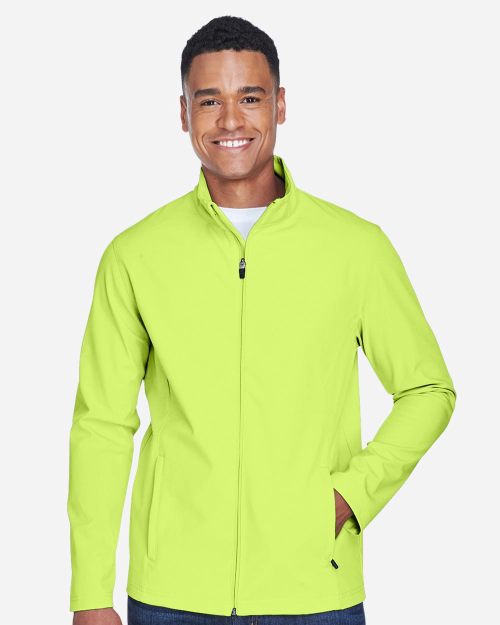 Team 365 Men's Leader Soft Shell Jacket - TT80