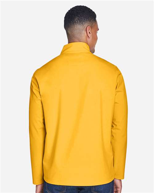 Team 365 Men's Leader Soft Shell Jacket - TT80 Sport Athletic Gold