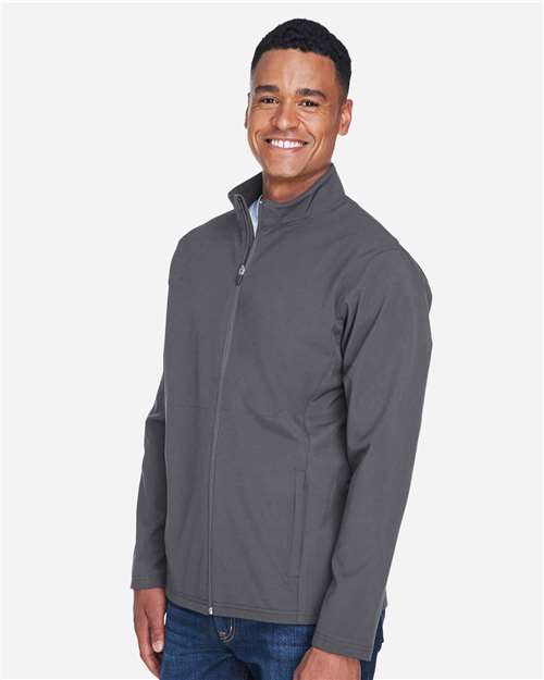 Team 365 Men's Leader Soft Shell Jacket - TT80 Sport Graphite
