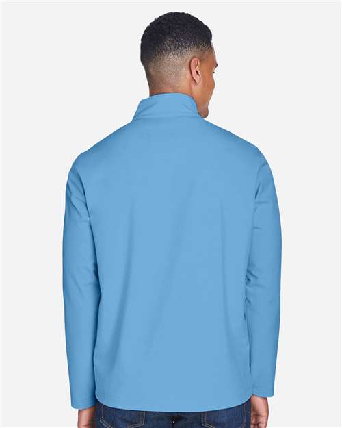 Team 365 Men's Leader Soft Shell Jacket - TT80 Sport Light Blue
