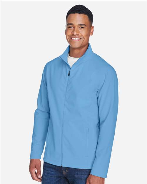 Team 365 Men's Leader Soft Shell Jacket - TT80 Sport Light Blue