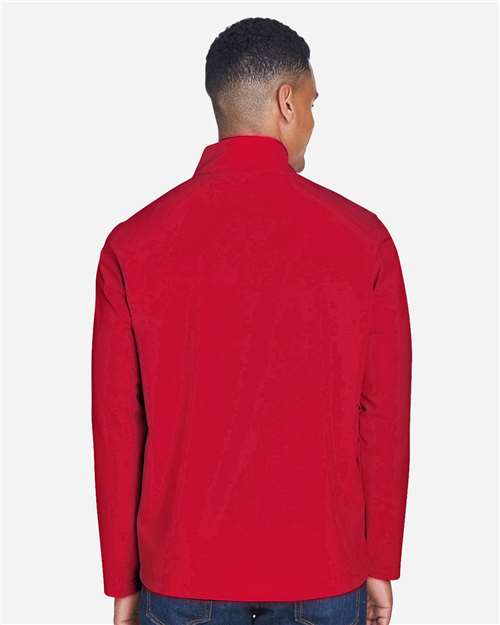 Team 365 Men's Leader Soft Shell Jacket - TT80 Sport Red