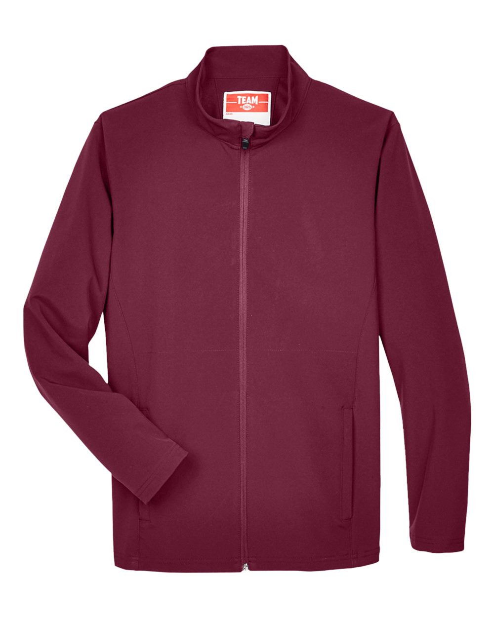 Team 365 Men's Leader Soft Shell Jacket - TT80 Sport Maroon