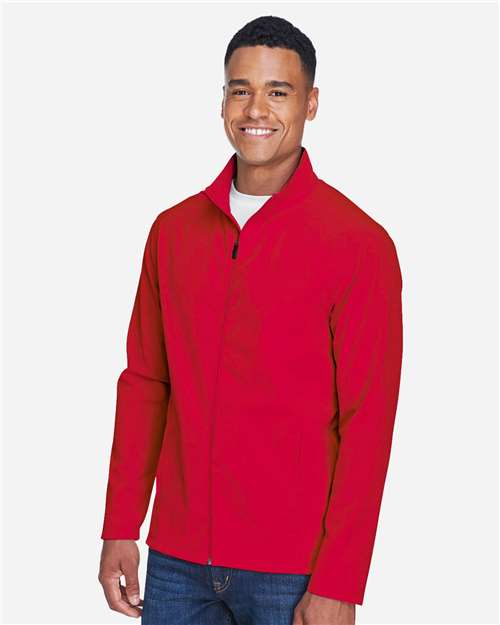 Team 365 Men's Leader Soft Shell Jacket - TT80 Sport Red