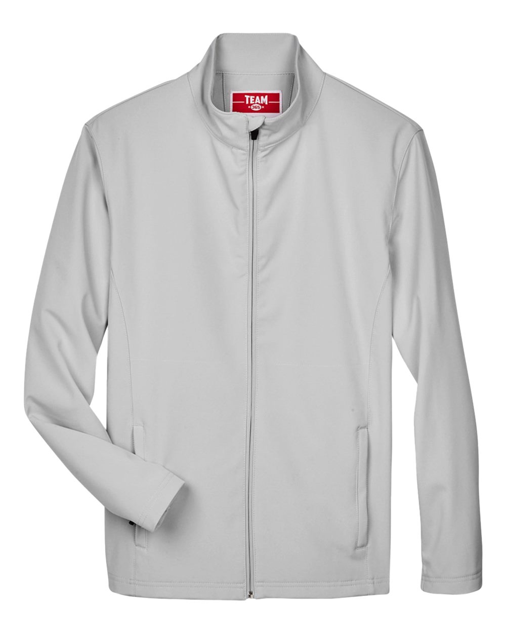 Team 365 Men's Leader Soft Shell Jacket - TT80 Sport Silver