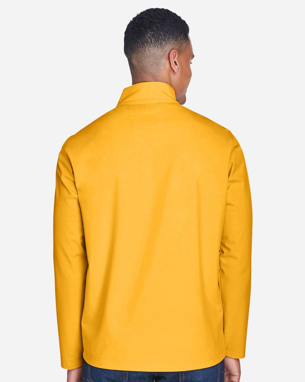 Team 365 Men's Leader Soft Shell Jacket - TT80 Sport Athletic Gold
