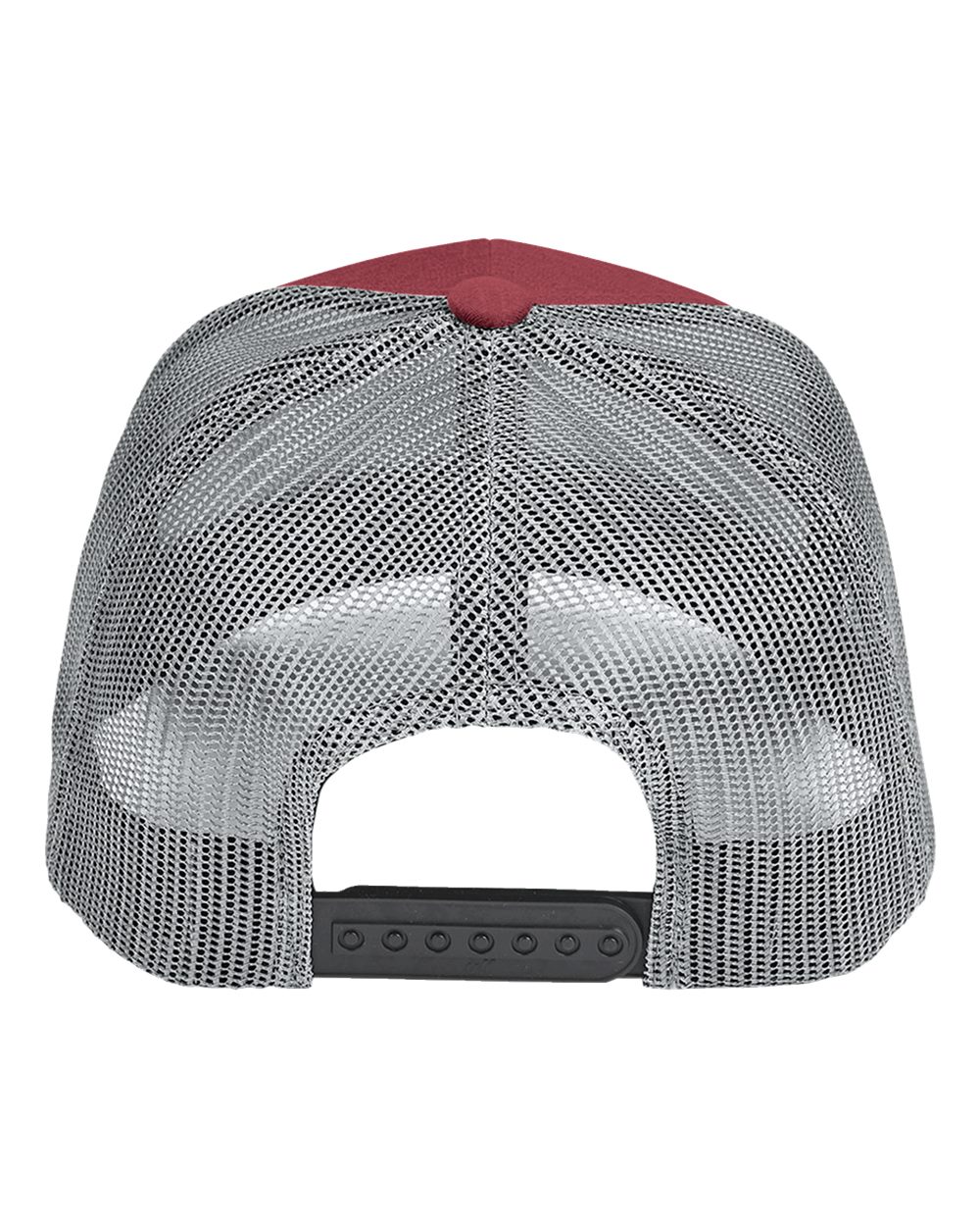 Team 365 Zone Performance Trucker Cap by Yupoong - TT802 Sport Maroon Heather- Sport Graphite