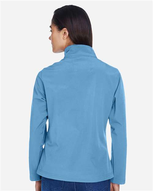 Team 365 Women's Leader Soft Shell Jacket - TT80W Sport Light Blue