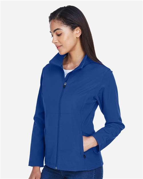Team 365 Women's Leader Soft Shell Jacket - TT80W Sport Royal