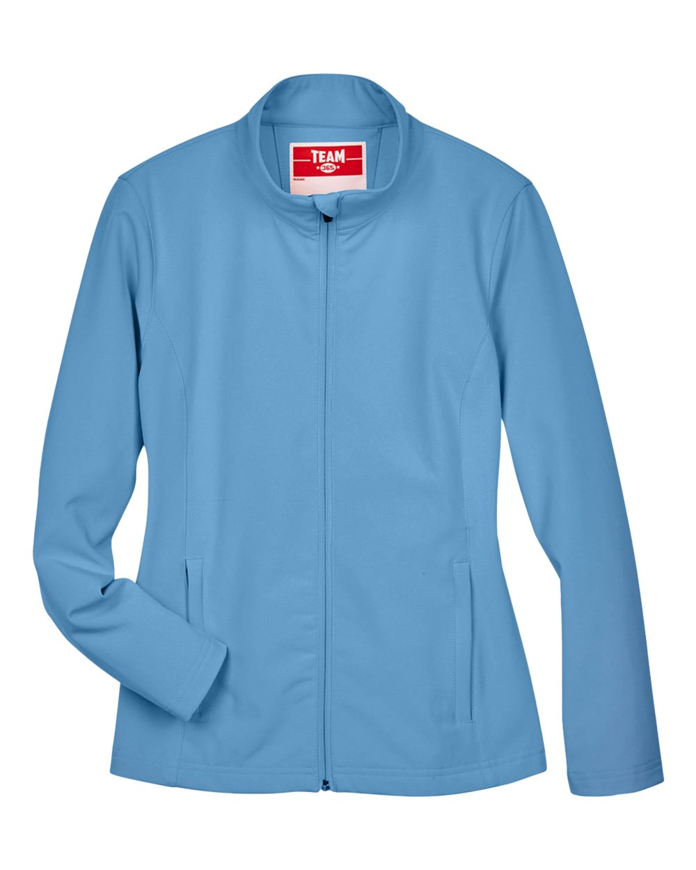 Team 365 Women's Leader Soft Shell Jacket - TT80W Sport Light Blue