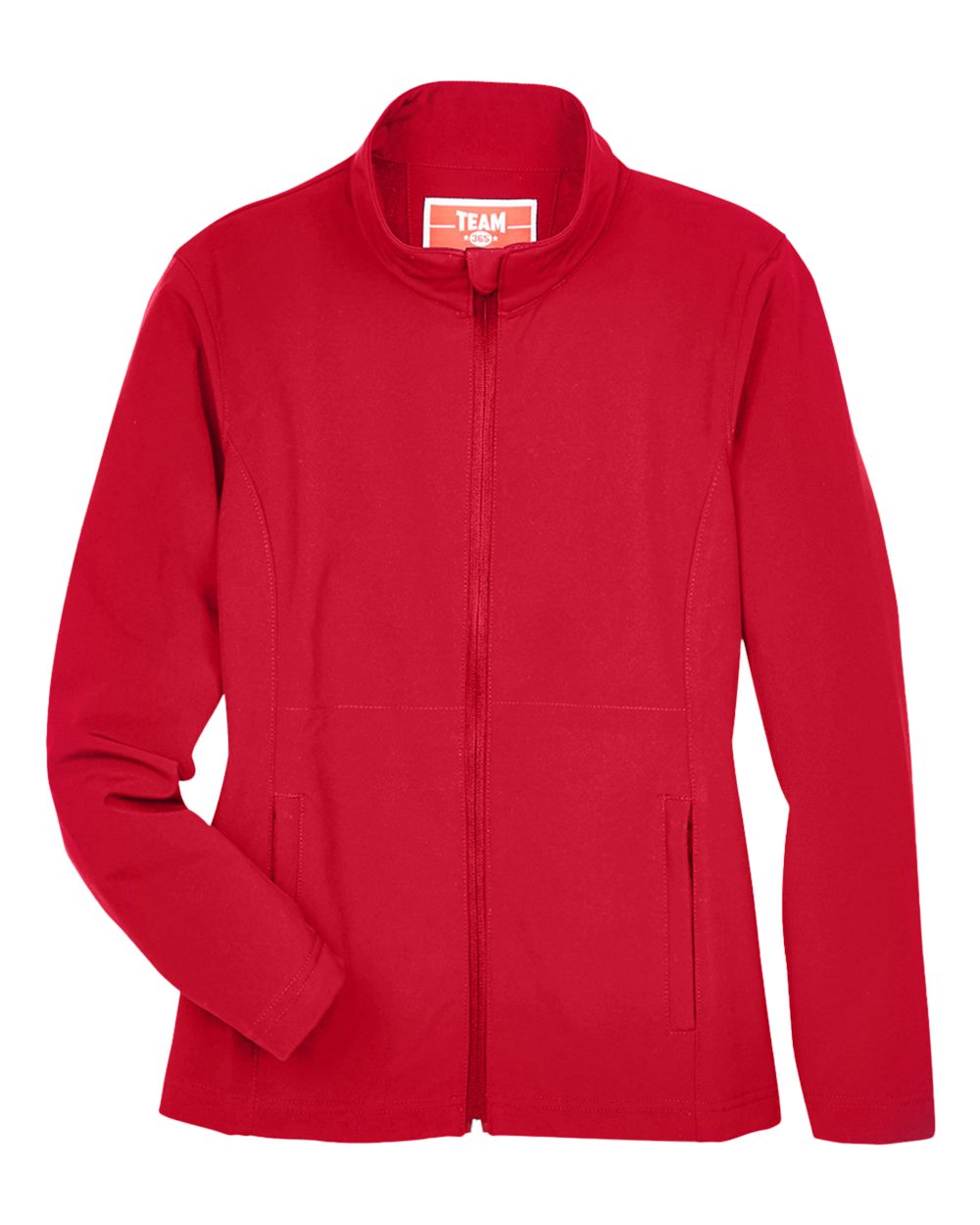 Team 365 Women's Leader Soft Shell Jacket - TT80W Sport Red