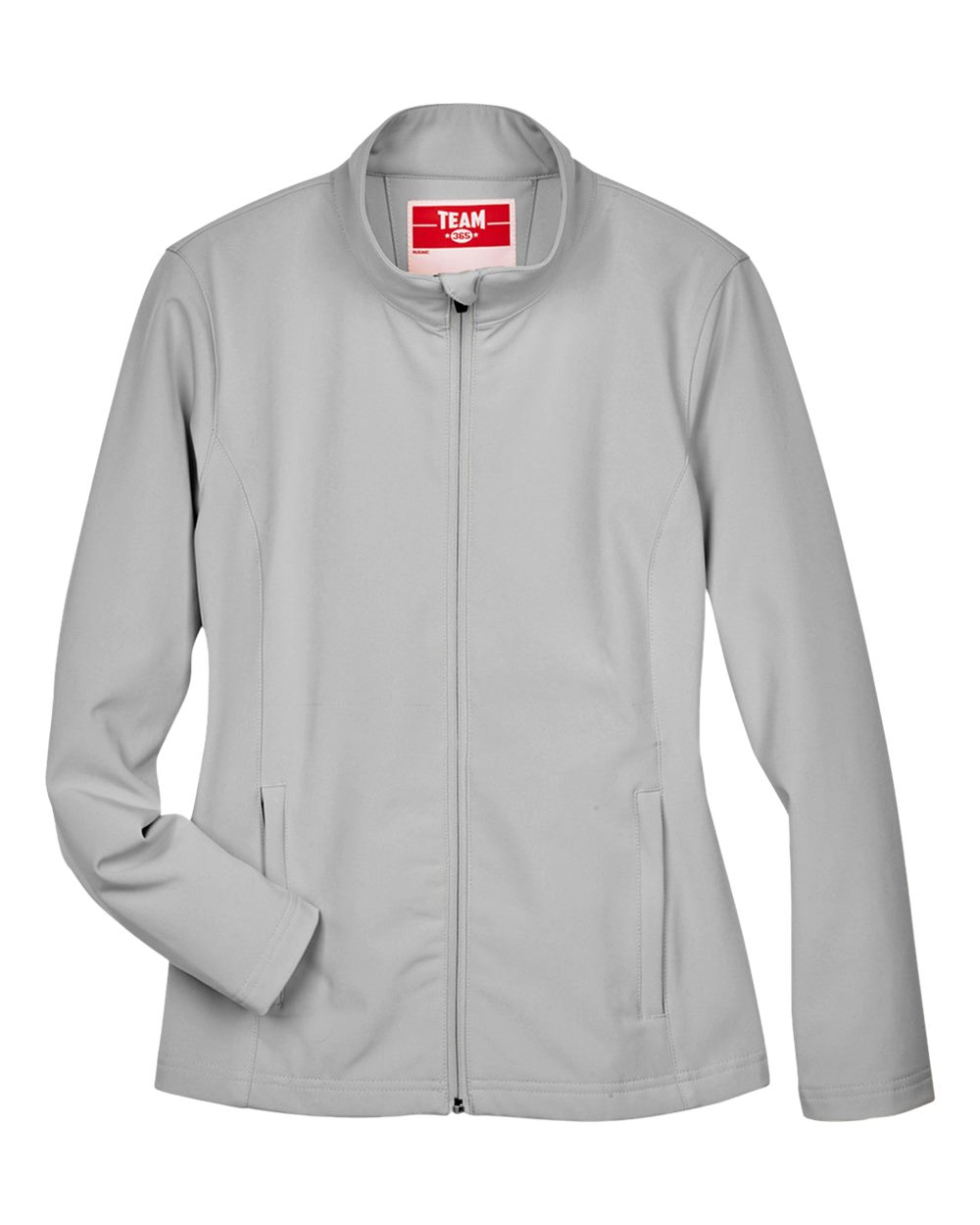 Team 365 Women's Leader Soft Shell Jacket - TT80W Sport Silver