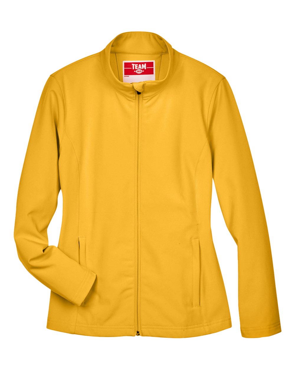 Team 365 Women's Leader Soft Shell Jacket - TT80W Sport Athletic Gold