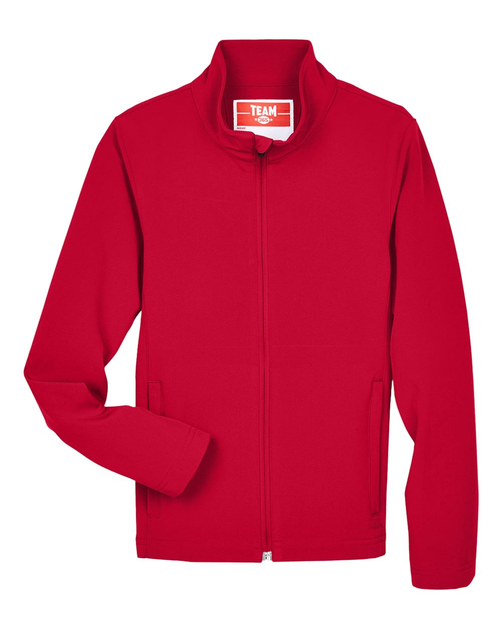Team 365 Youth Leader Soft Shell Jacket - TT80Y Sport Red